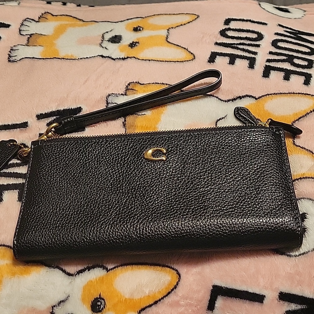 Coach Double Zip Wallet